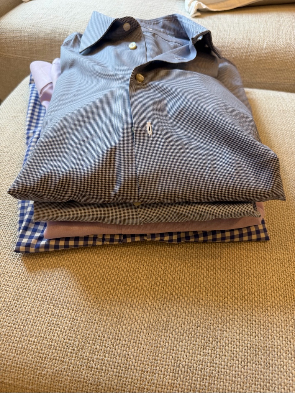 Men's Borriello Dress Shirt - Classic Button-Downs size 42/16.5